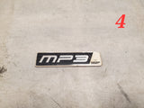 2001 Mazda MP3 Badge AUTHENTIC