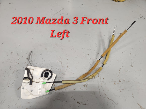 2010-2013 Mazda 3 Door Lock Actuator